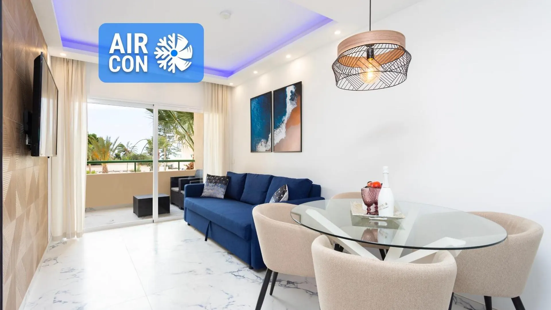 Cozy 1St Sea Line Apartment In The Quiet Area Los Cristianos